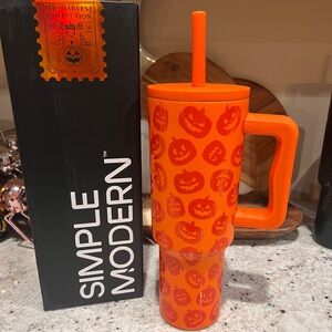 Pumpkin Simple Modern LIMITED EDITION HALLOWEEN 40oz Tumbler